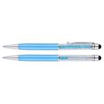 Aluminiowy długopis Puffin - jasnoniebieski