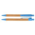 Bambusowy długopis Panda - niebieski