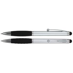 Długopis IZZIE - srebrny/czarny