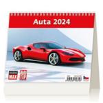 Kalendarz biurkowy 2024 - MiniMax Auta