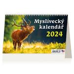Kalendarz biurkowy 2024 - Myśliwski
