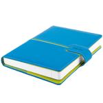 Kalendarz książkowy MAGNETIC dzienny A5 2025 czeski - niebieski/zielony