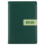 Kalendarz książkowy RIGA dzienny B6 2025 CZ/SK - zielony