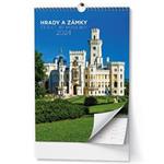 Kalendarz ścienny 2024 Zamki i pałace Republiki Czeskiej