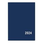 Miesięczny kalendarz książkowy 2024 Agnieszka PVC - niebieski