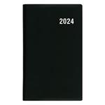 Miesięczny kalendarz książkowy 2024 Marika PVC - czarny