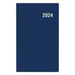 Miesięczny kalendarz książkowy 2024 Marika PVC - niebieski