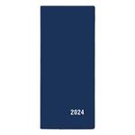 Miesięczny kalendarz książkowy 2024 Xenie PVC - Niebieski