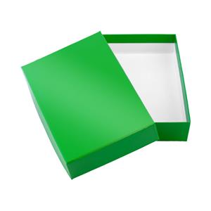 Papierowe pudełko z wiekiem typ 2 klejone 150x180 błysk - zielony