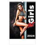 Ścienny Kalendarz 2024 - Hot Girls