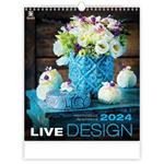 Ścienny Kalendarz 2024 - Live Design
