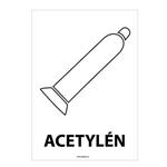 ACETYLÉN, plast 2 mm, A5