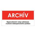 Archív, plast 2mm s dierkami-190x90mm