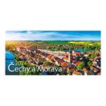Biurkowy kalendarz 2024 - Czechy i Morawa