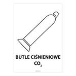 BUTLE CIŚNIENIOWE CO2, płyta PVC 1 mm, 148x210 mm