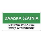 DAMSKA SZATNIA, zielony - płyta PVC 2 mm z dziurkami 190x90 mm