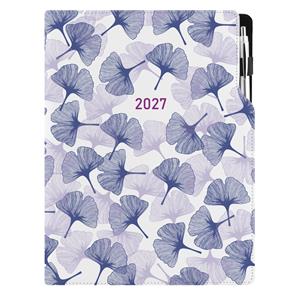 Diář DESIGN denní A4 2027 - Ginkgo