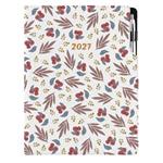 Diář DESIGN denní A4 2027 - Jeřabina