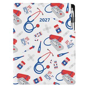 Diář DESIGN denní A4 2027 polský - Doktor