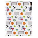 Diář DESIGN denní A4 2027 polský - Sport