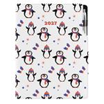 Diář DESIGN denní A4 2027 polský - Tučňák