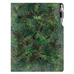 Diář DESIGN týdenní A4 2027 - černá - Kapradina