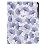 Diář DESIGN týdenní A4 2027 - Ginkgo