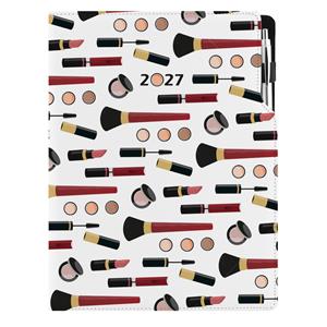 Diář DESIGN týdenní A4 2027 polský - Make up