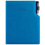 Diary GEP with ballpoint daily B6 2026 - blue