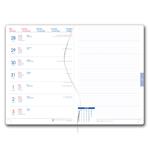 Diary POLY weekly special A5 2025 - dark blue