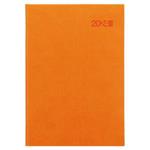 Dzienny kalendarz książkowy 2024 Viva A5 - pomarańczowy