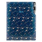 Kalendarz książkowy DESIGN tygodniowy A4 2026 - granatowy - Fryzjer