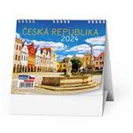 Kalendarz biurkowy 2024 IDEAL - Czeska republika