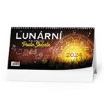 Kalendarz biurkowy 2024 Księżycowy kalendarz