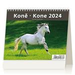 Kalendarz biurkowy 2024 - MiniMax Konie