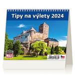 Kalendarz biurkowy 2024 - MiniMax Wskazówki na wycieczki