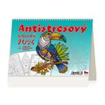 Kalendarz biurkowy 2026 - Antystresowy