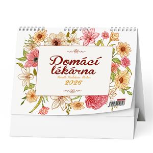 Kalendarz biurkowy 2026 Apteka domowa (Renata Raduševa Herber)