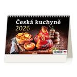 Kalendarz biurkowy 2026 - Czeska kuchnia