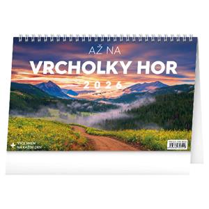 Kalendarz biurkowy 2026 Do szczytów gór