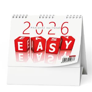 Kalendarz biurkowy 2026 EASY kalendarz pracy
