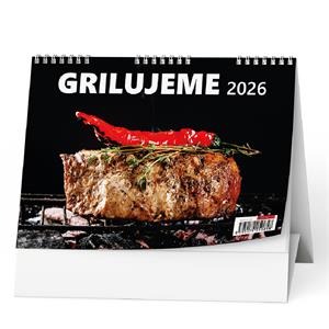Kalendarz biurkowy 2026 Grillujemy