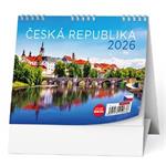 Kalendarz biurkowy 2026 IDEAL - Czechy