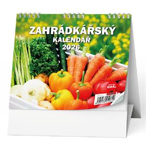 Kalendarz biurkowy 2026 IDEÁL - Kalendarz ogrodniczy