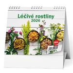 Kalendarz biurkowy 2026 IDEÁL - Rośliny lecznicze
