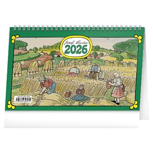 Kalendarz biurkowy 2026 Josef Lada