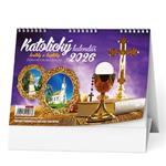 Kalendarz biurkowy 2026 Kalendarz katolicki /kościoły i kaplice/
