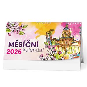 Kalendarz biurkowy 2026 Kalendarz miesięczny (Kalendarz miesięczny)