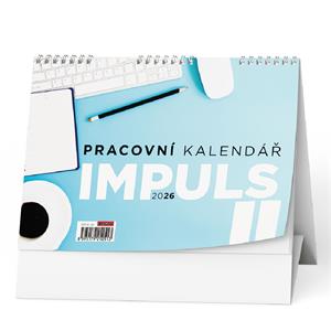 Kalendarz biurkowy 2026 Kalendarz pracy IMPULS II