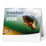 Kalendarz biurkowy 2026 Kalendarz wędkarski